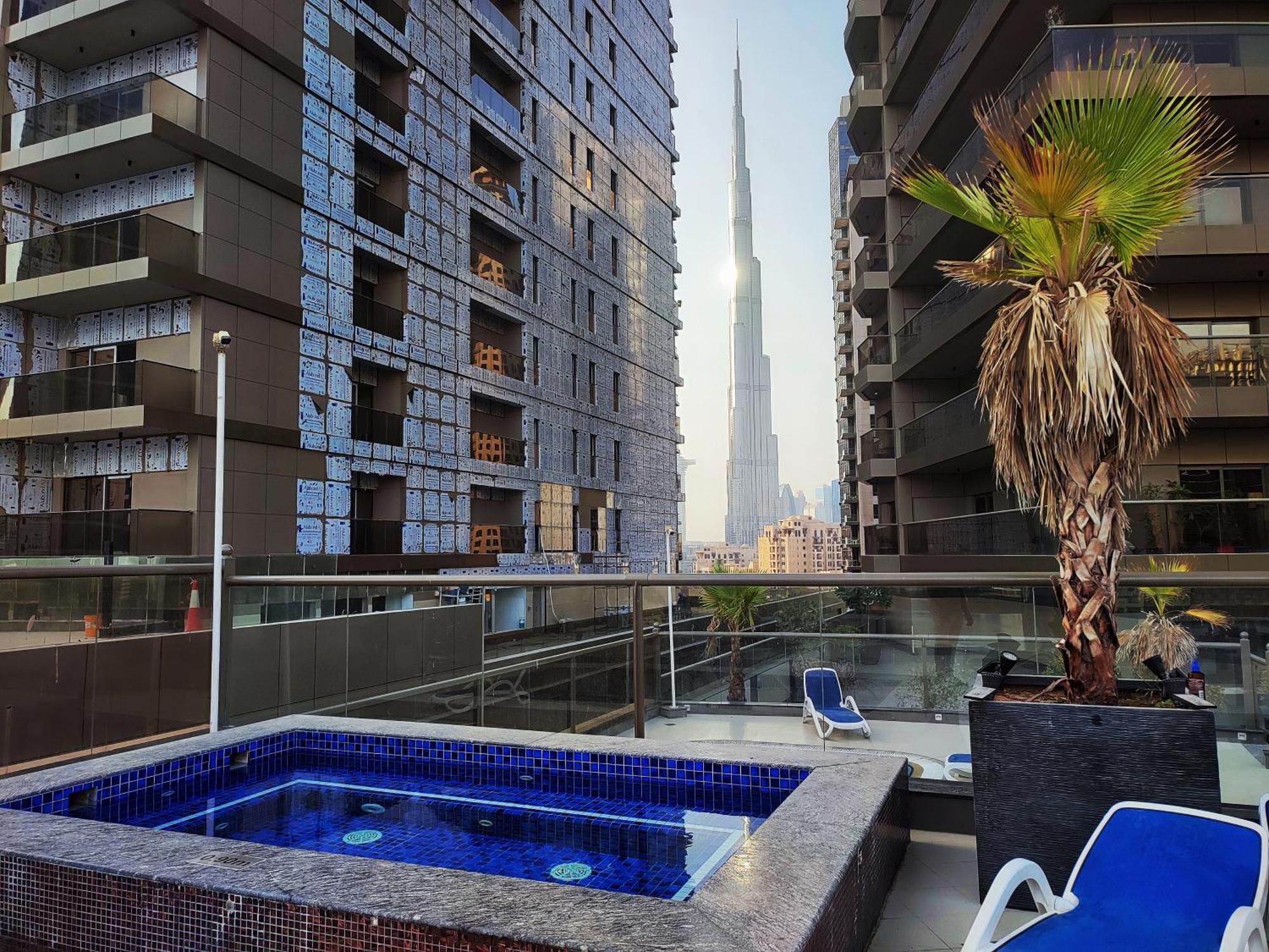 White Sage - Elite Residence Studio Dubaj Kültér fotó