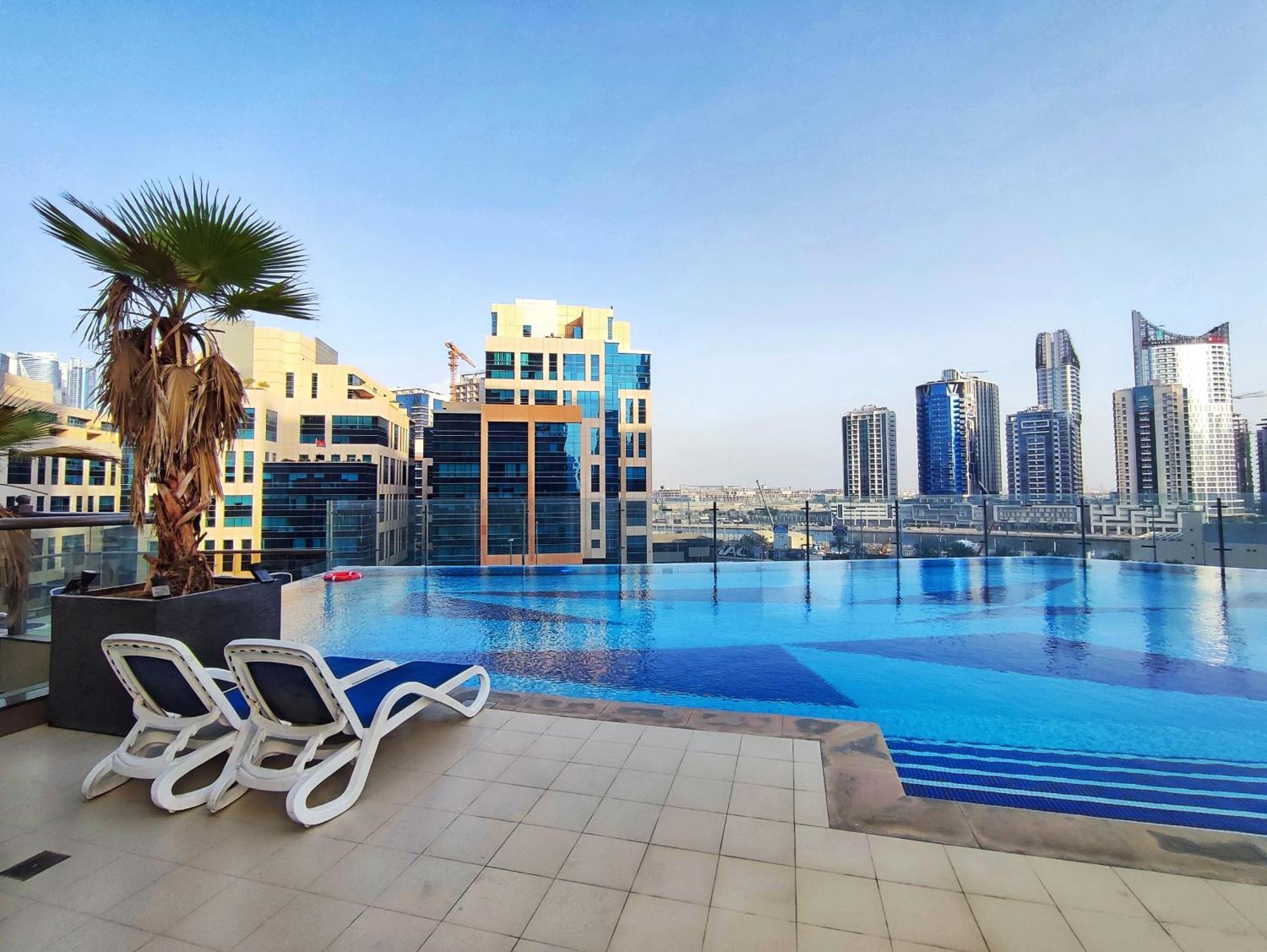 White Sage - Elite Residence Studio Dubaj Kültér fotó